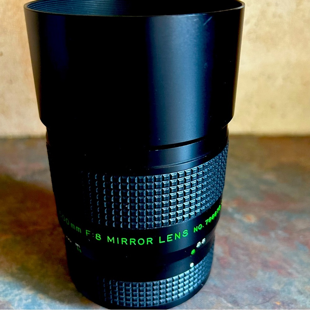 QUANTARAY 500mm F/8 MIRROR LENS EXCELLENT CONDITION 📷